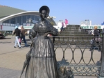 Скульптуры на Комаровке в Минске