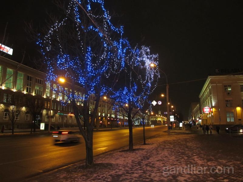 Минск вечером