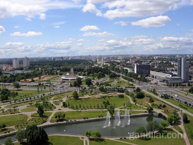 Панорама Минска. Автовокзал Московский