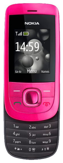 Мобильный телефон Nokia 2220 slide. Вид сбоку