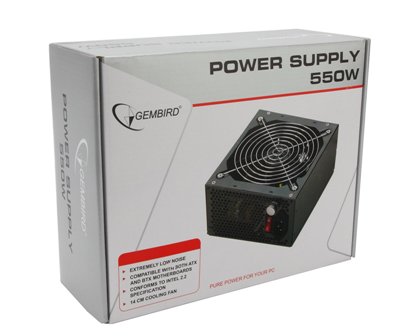   Gembird CCC-PSU7X-14 550W.   