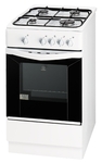 Газовая плита INDESIT KJ3G2(W)/R