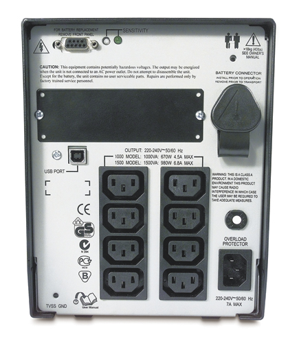     APC Smart-UPS 1000VA USB & Serial 230V.  