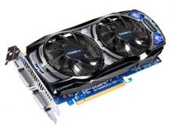  GigaByte GV-N460OC2-1GI.  